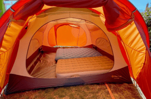 space and comfort tent camping space