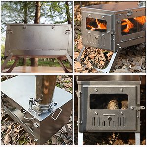 MC Titanium Tent Stove Ultralight